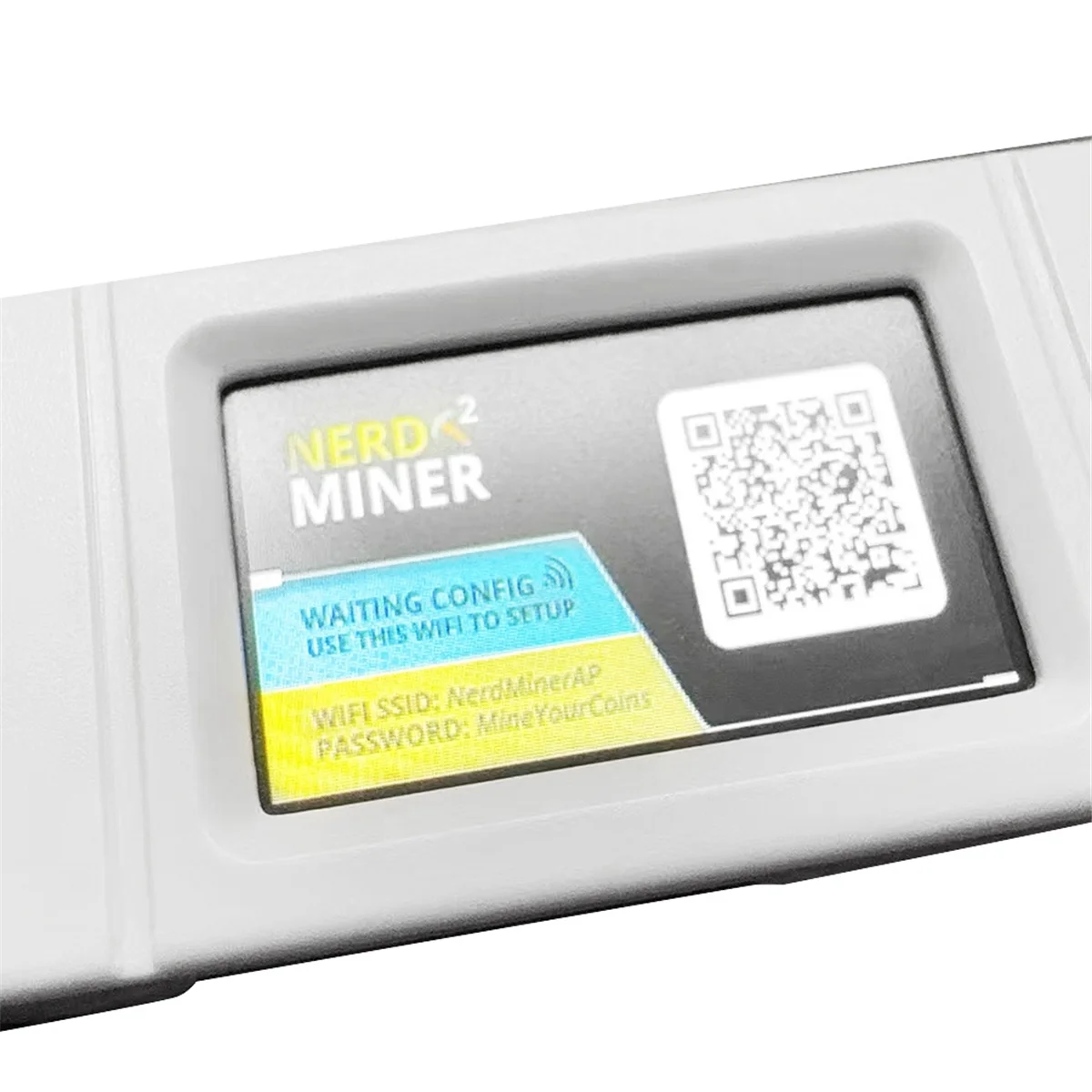 Nerdminer USB Miner 77KH/S con schermo a colori BTC Single Lottery Mining Miner Mini Bitcoin BTC Miner Nerd Miner