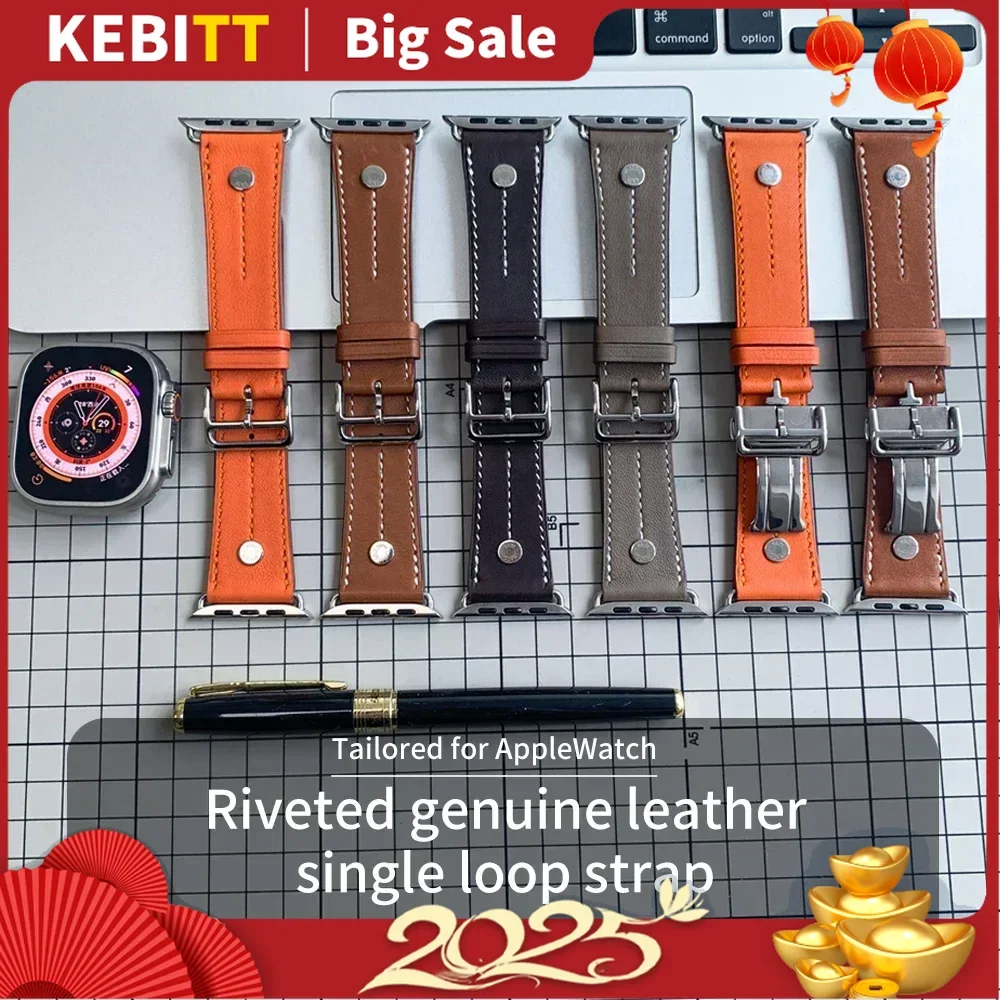 kebitt-high-quality-calfskin-leather-single-tour-band-for-apple-watch-10-9-8-7-6-se-5-iwatch-ultra-2-strap-deployment-buckle