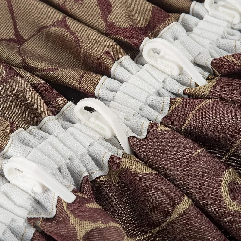 150 pcs Plastic Curtain Hooks Durable Plastic Material, designed for Living Room Curtains, Easy Curtain Install