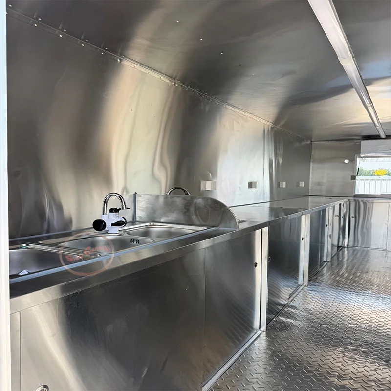 New Factory Customized Ice Cream Cart Ape Coffee Food Trailer Shop Tuk Food Trailer BBQ Pizza Tuk Trucks Restaurant