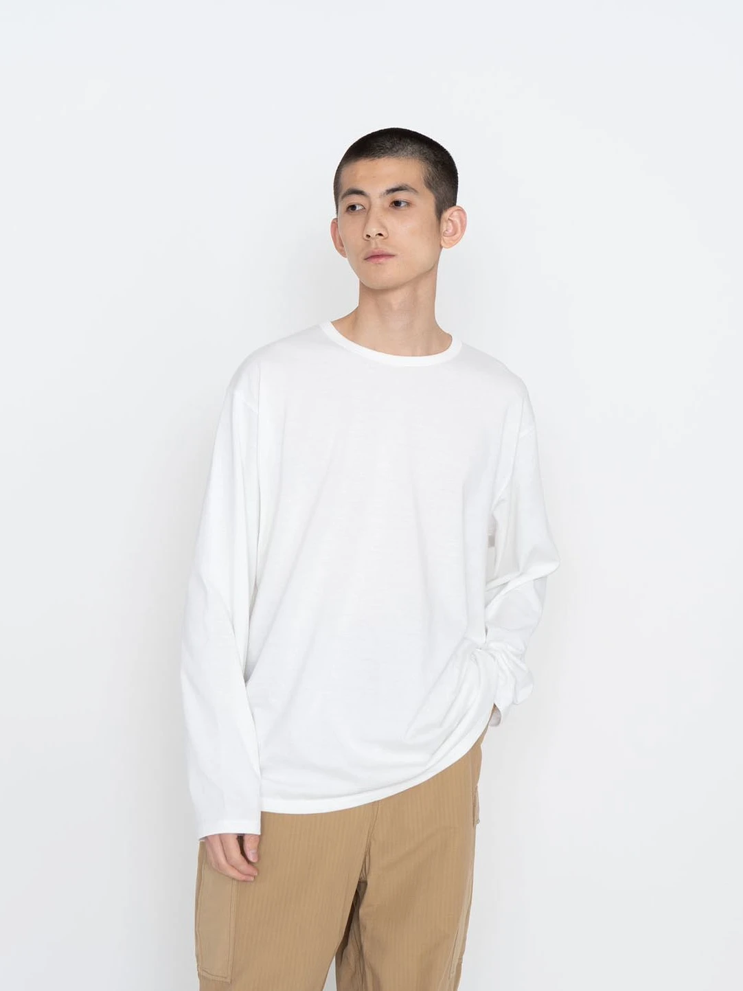 NANAMICA St. Jersey L/S Tee Long Sleeve Sea Soul Shirt
