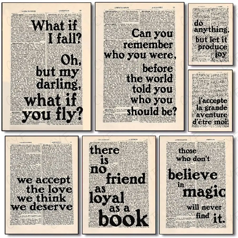 Affiche de peinture artistique avec citations de motivation, succès futur, avec imprimés, décoration de maison, chambre à coucher, salon, cadeau