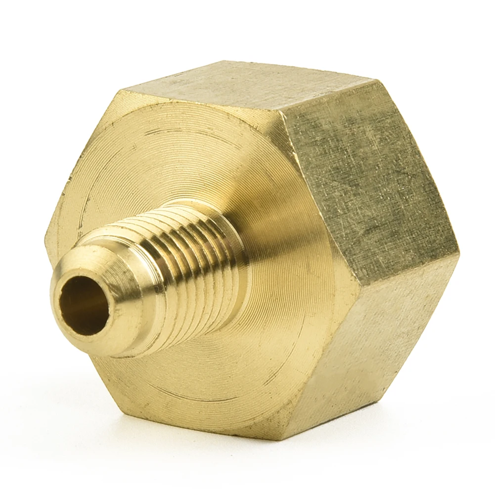 Brass Car Conditioner Adapter Bottle Adapter For R134A 5/8\