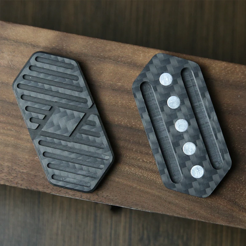 Magnetic Push Slider Carbon Fiber Fidget Slider Push EDC Adult Fidget Toys Anti Stress Toys Adults Gifts