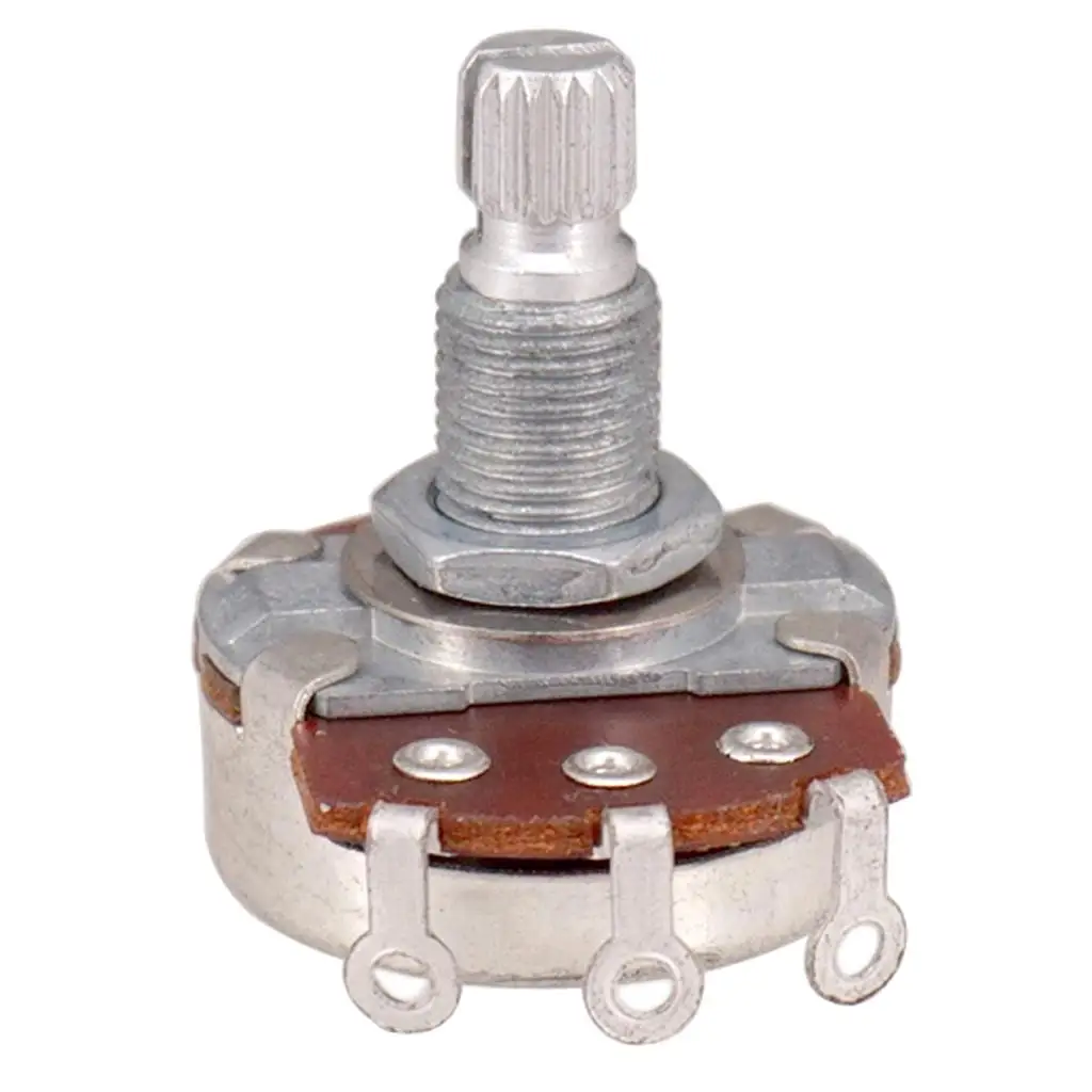 Guitar Potentiometer Audio POTS A25K B25K OHM Tone Volume Replacement for Electric Guitar Pack of 4