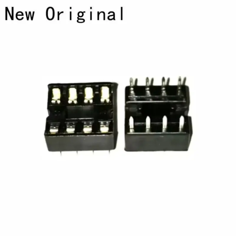 

New Original Dip8 Ic Sockets Adapter Solder Type Ic Connector Chip Base 2.54mm