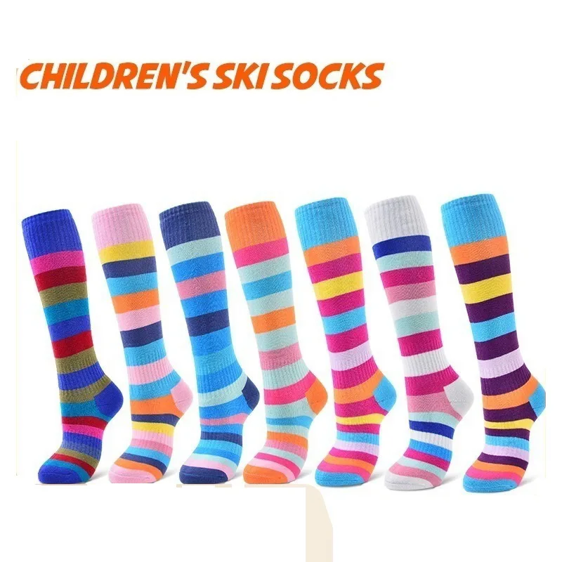 

Kids Winter Sock Warm Children's Ski Sock Thick Long Women Thermal Sock Boys Girls Compression Sock Roller Skating Snowboarding