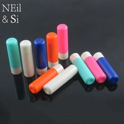 4g Plastic Lipstick Bottle Empty Lip Pomade Tube DIY Batom Cream Refillable Bottles Candy Colors