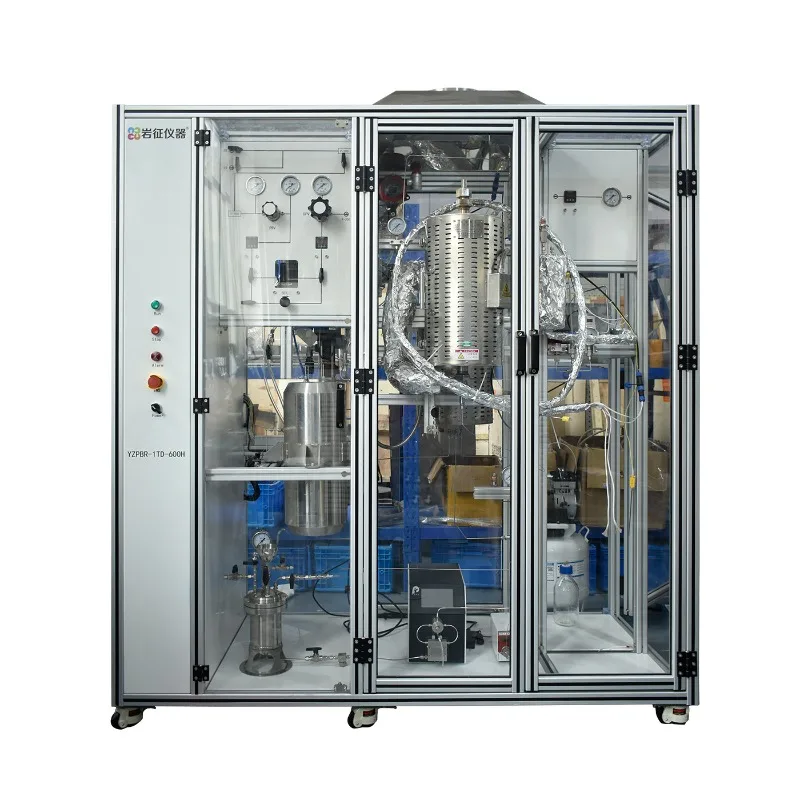 R134a decompositiemeenheid, hydrocracking-testunit