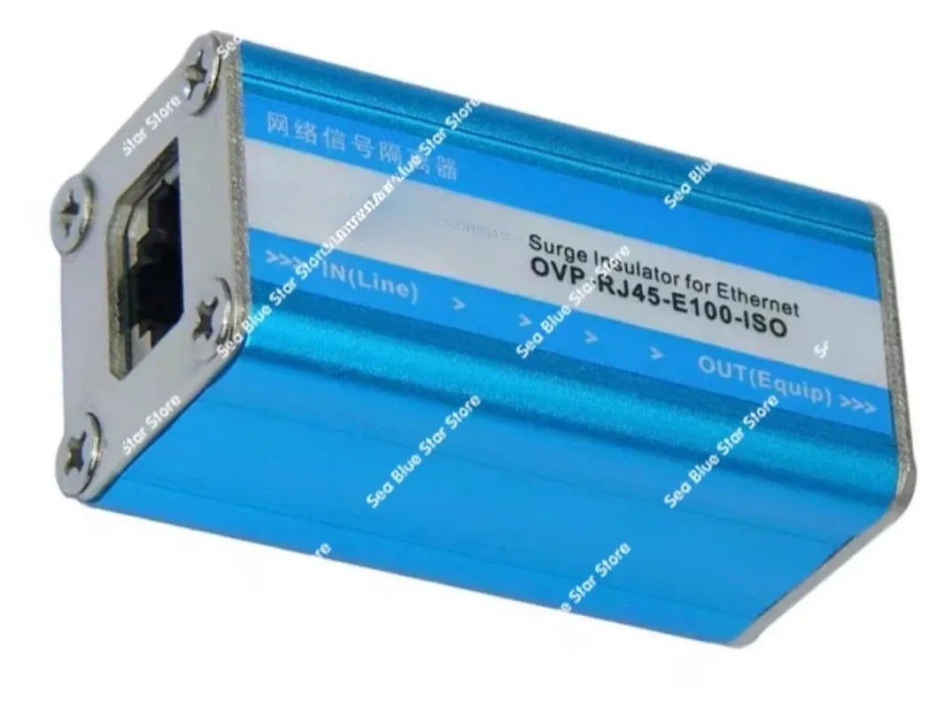Gigabit Network Signal Isolator, Ethernet Cable Isolator Network Assurance Unit Module,