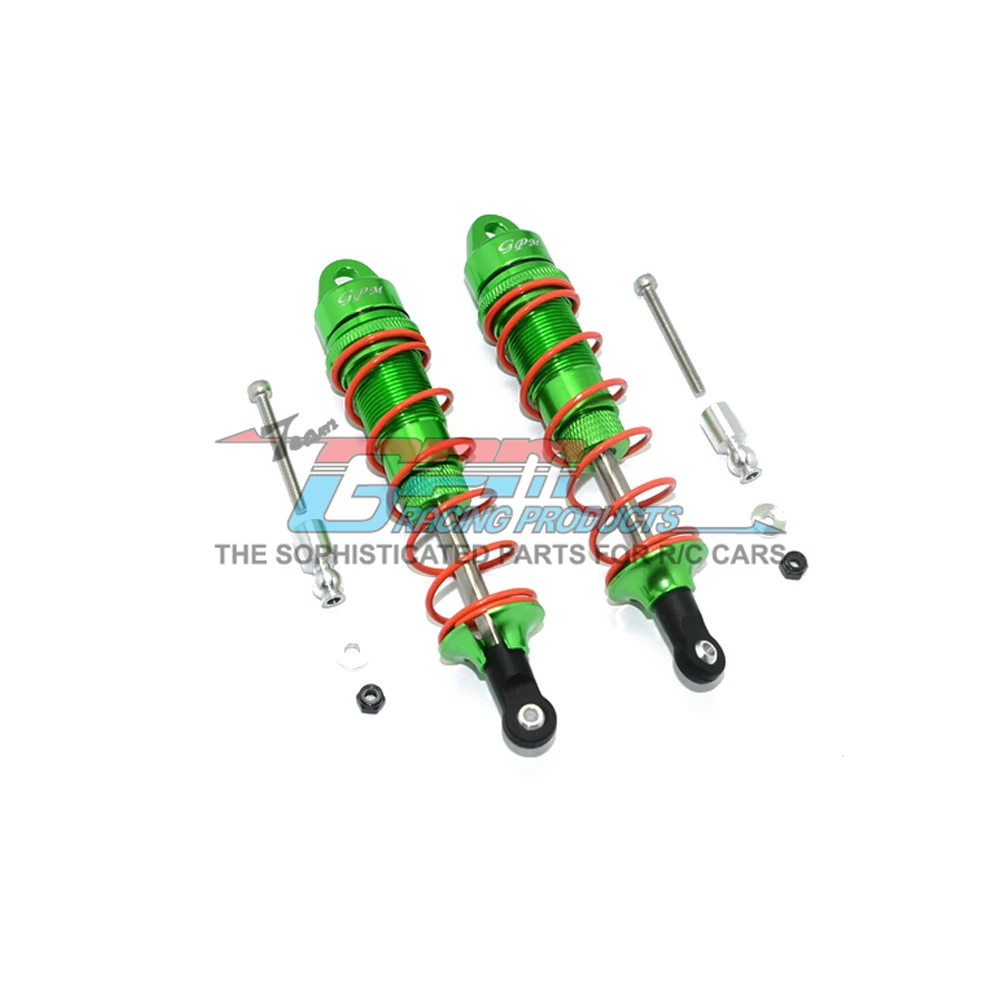 GPM Metal 110mm Front Shock Absorbers Damper ARA330621 For ARRMA 1/7 MOJAVE 1/8 Kraton Notorious Outcast  EXB 6S Upgrade Parts