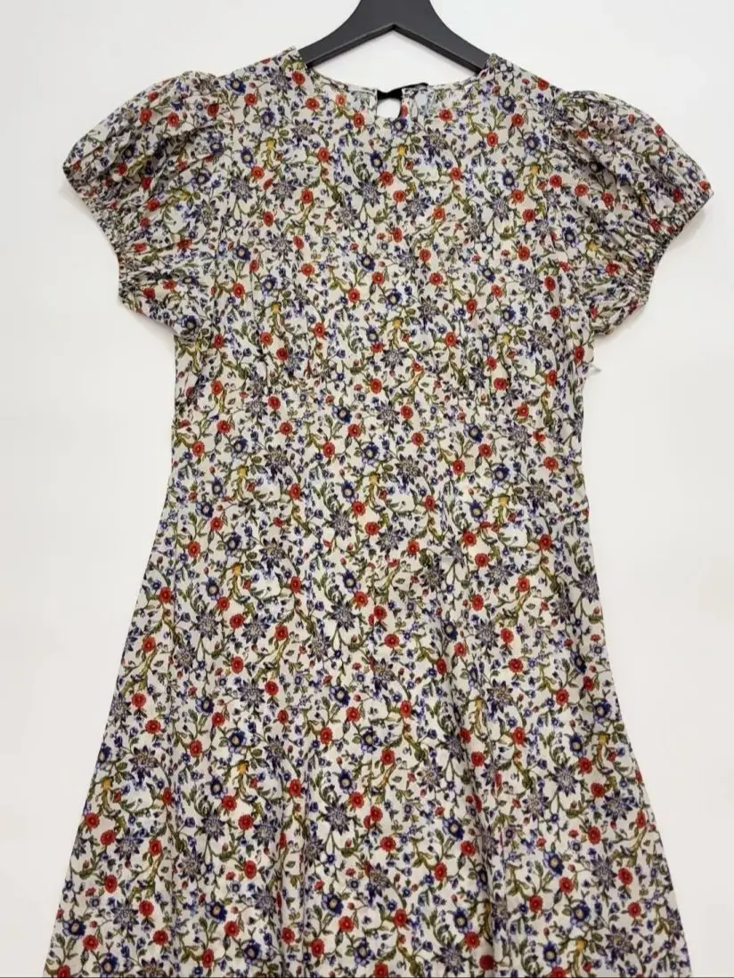 

Women Print Cotton Maxi Dress High Waist Elegant fashion midi dress