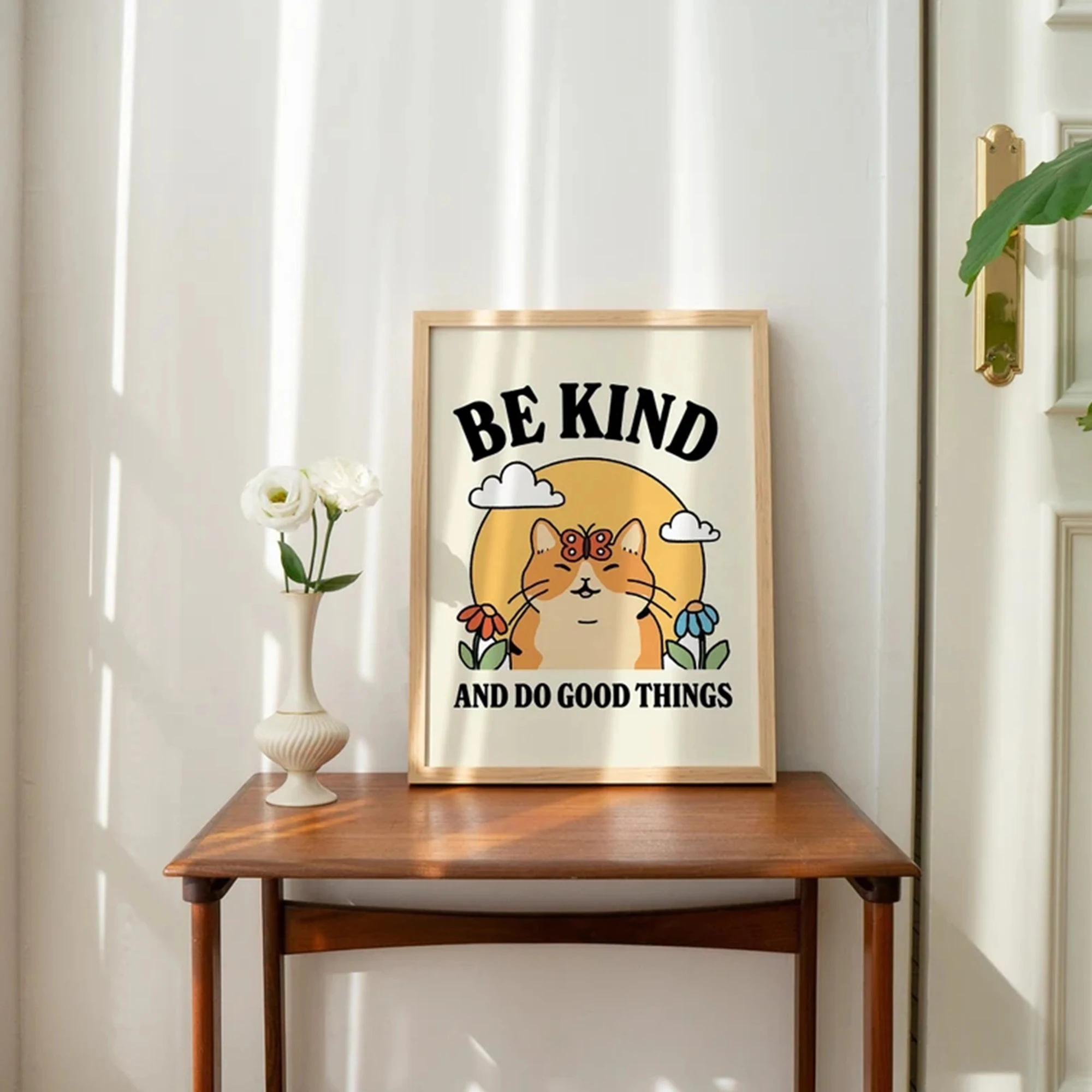 Moderne Kat Illustratie, Aanda - Home Decor Cat recensie en prijs