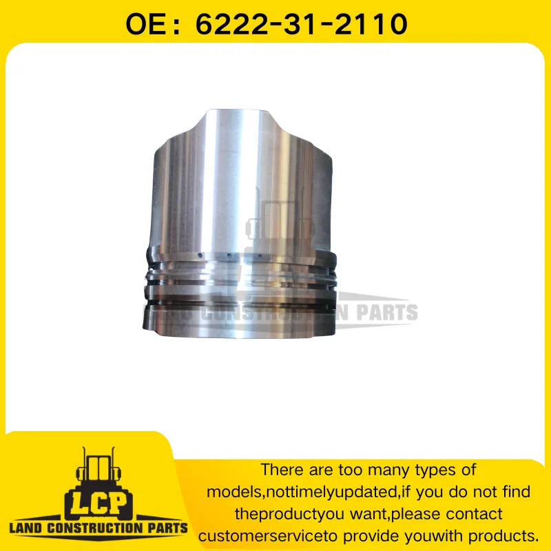 Engine Piston Assembly 6222-31-2110 PISTON FITS 6D108 SA6D108-1 PC300-5 6 pcs