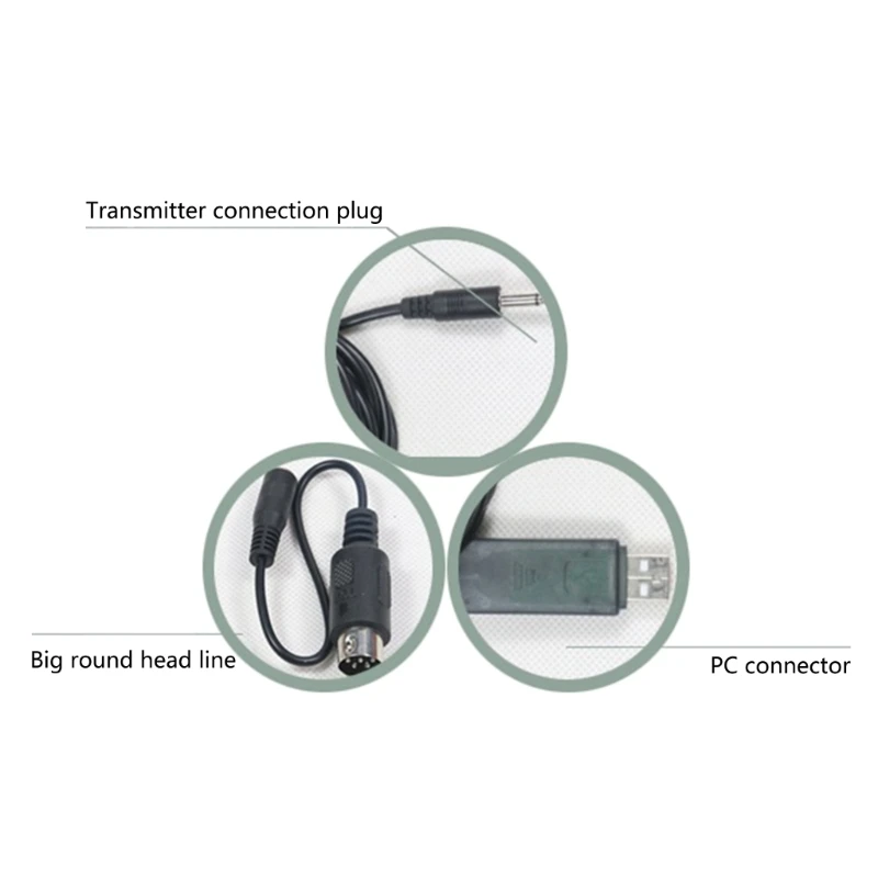 SM100 USB Flight Simulators อะแดปเตอร์สาย SM100 สำหรับ i10 CT6B TH9X i6X