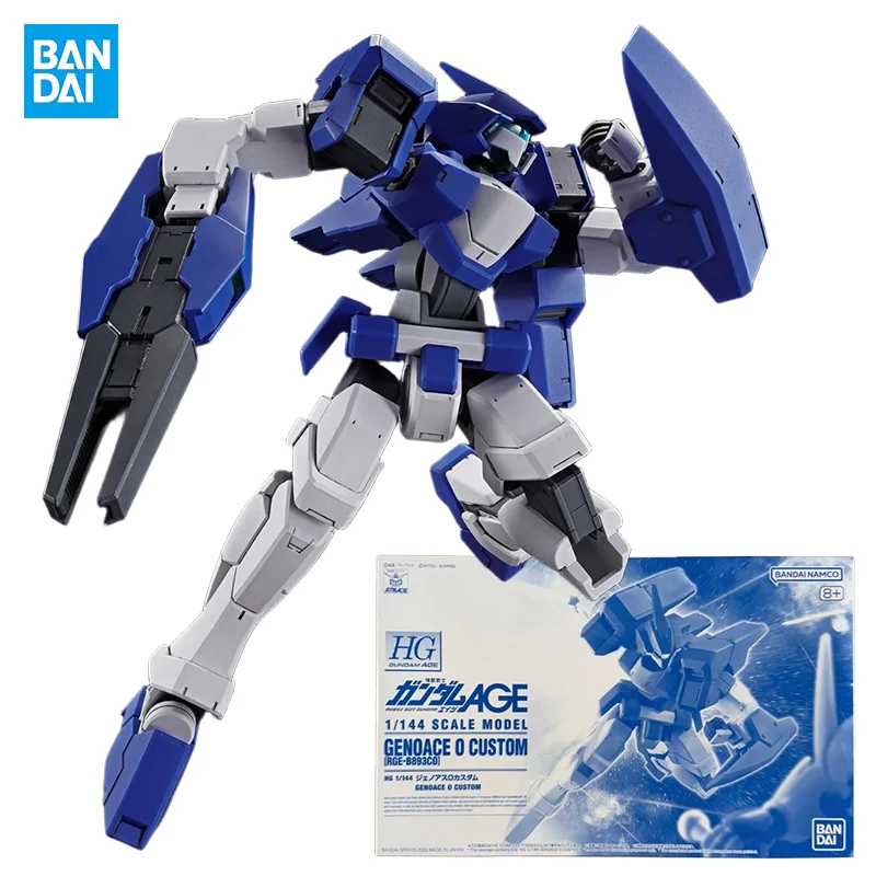 

BANDAI HG 1/144 SCALE MODEL GENOACE O CUSTOM RGE-B890C Action Figure Assembly Model Toys Gifts Collectible Model Ornaments