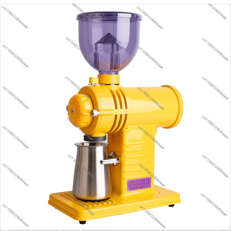 For Optional 110V Commercial Electric Small Fuji Bean Grinder Single Product Ghost Tooth Grinding Disc Small Steel Cannon Coffee