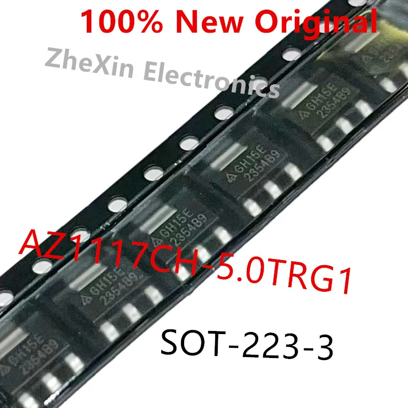 20PCS/Lot   AZ1117CH-5.0TRG1   GH15E 、AZ1117CH-1.2TRG1   GH16B 、AZ1117CH-ADJTRG1  GH15B   New original voltage regulator chip