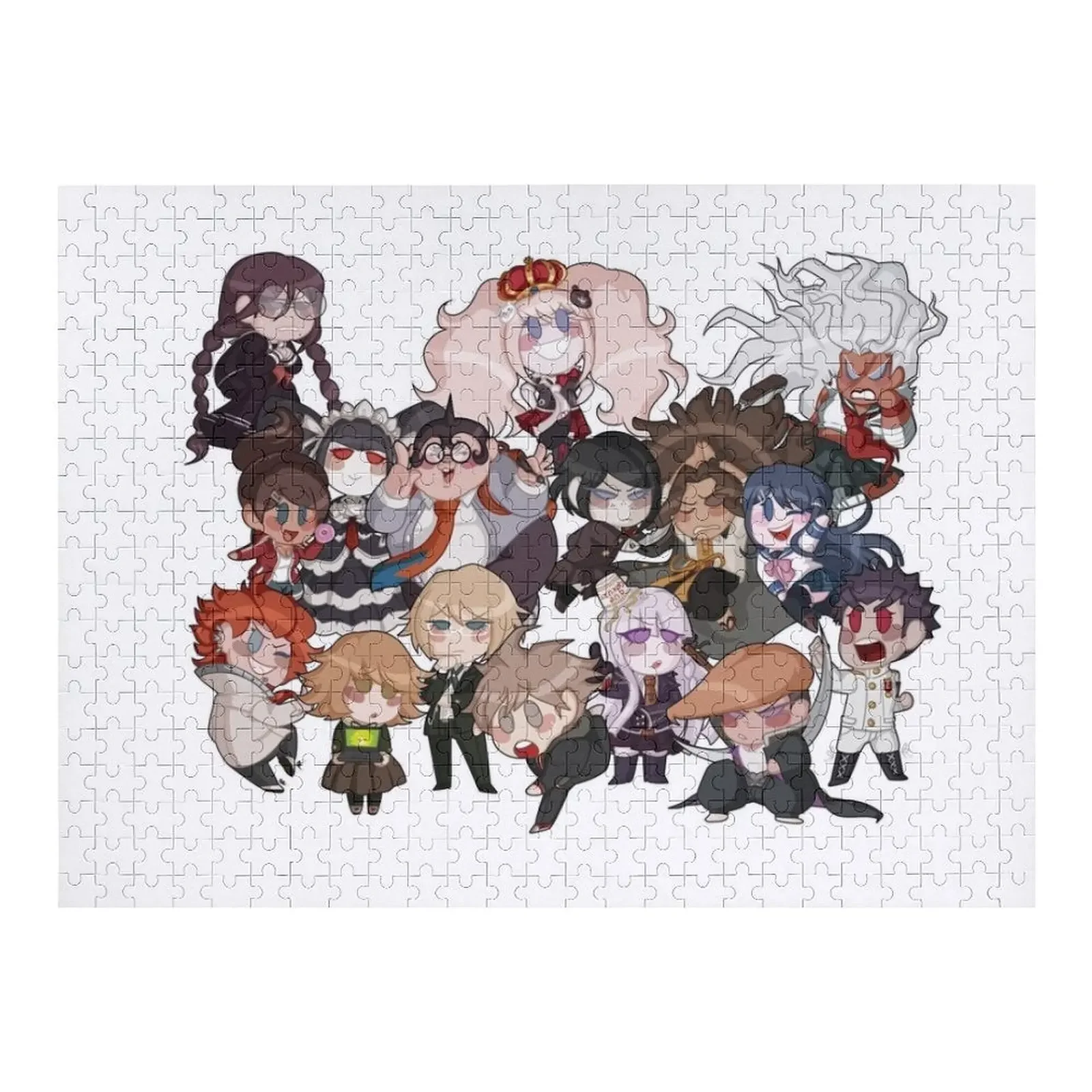 

Dangan Ronpa Trigger Happy Havoc Chibi Set Jigsaw Puzzle Picture Photo Wooden Animal Wood Name Puzzle