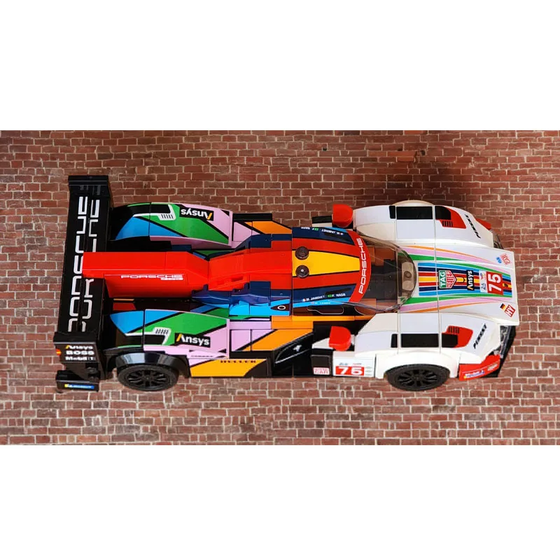 

MOC-151163 Новый культовый спортивный автомобиль, гоночный строительный блок, модель 304, детали MOC, креативный подарок на день рождения, игрушка для мальчиков и детей