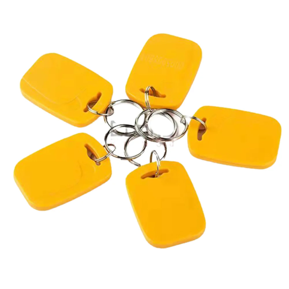 5/10pcs Rfid EM/Tk4100 Read-Only Token Tag  IC+ID Frequency Keychain  Authorized Access Control 1k S50  Dual Chip Smart Card