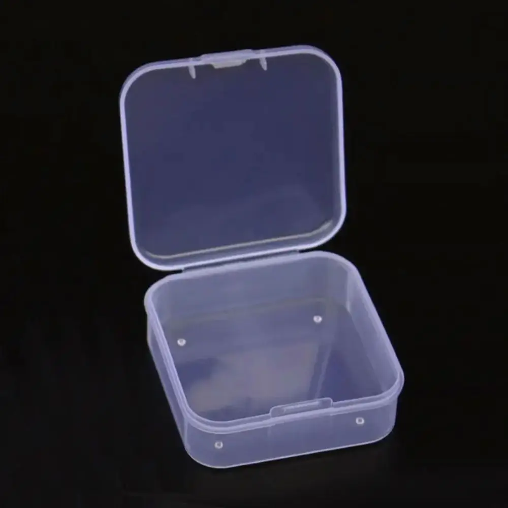 Multifunctional Transparent Plastic Storage Box DIY Diamond Painting Embroidery Nail Art Jewelry Pill Box Storage Container