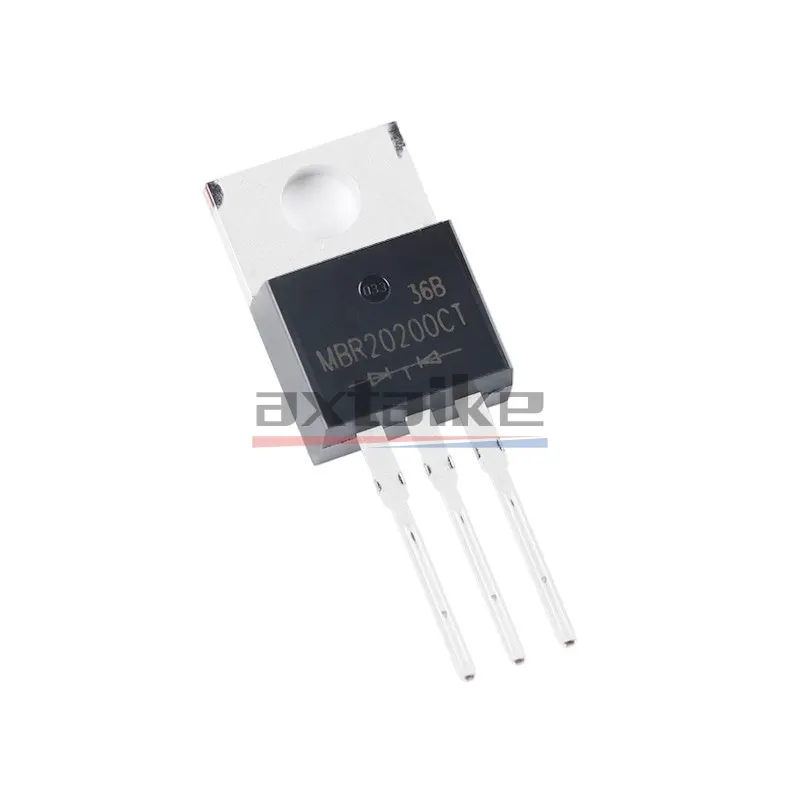 10PCS MBR20200 20A 200V MBRF20200CT MBR20200CT 20200CT TO-220 DIP Transistor Schottky Barrier Rectifiers Schottky Diode