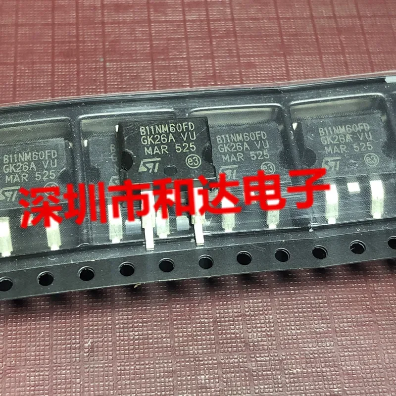 5pcs B11NM60FD STB11NM60FD TO-263 600V 11A