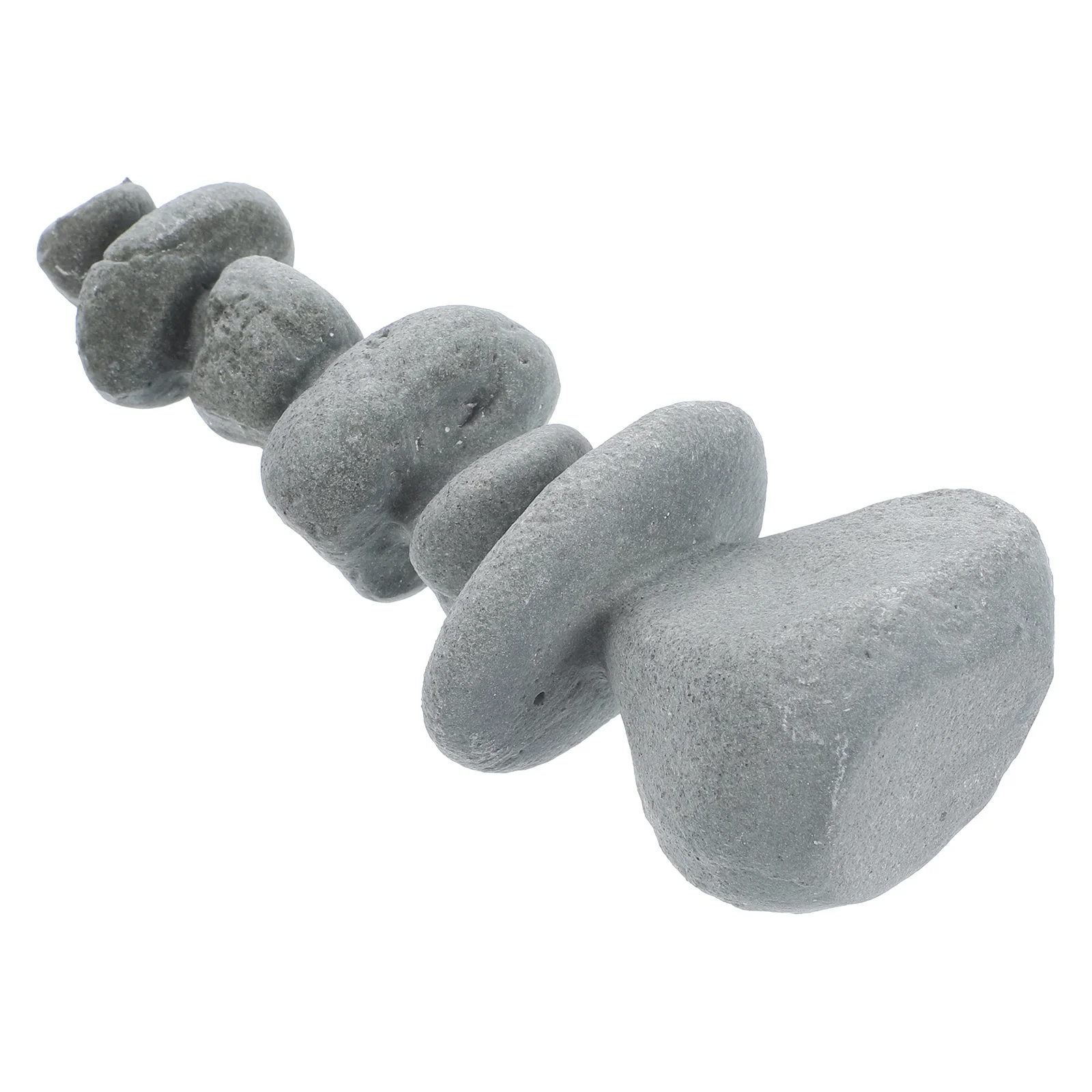 

Zen Small Natural Effect Pebble Aquarium Ornament Micro Landscape Rockery Decorative Stone Statue Garden