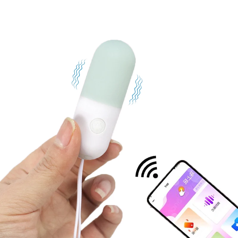 

20 Speed Bullet Vibrators USB Charging Applet Control Mini Pill Vibrating Egg Capsule Shape Vagina Clitoris Stimulation Sex Toys