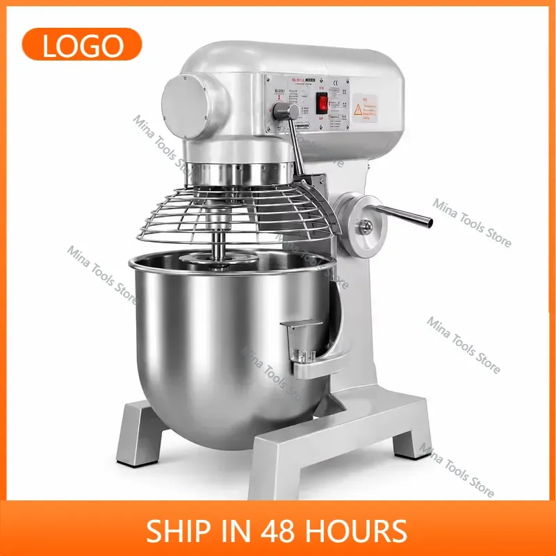 impastatrice a spirale Commercial 10L Food Mixer Heavy Dough Mixer Machine 500W Professional Stand Mixer for Bakery