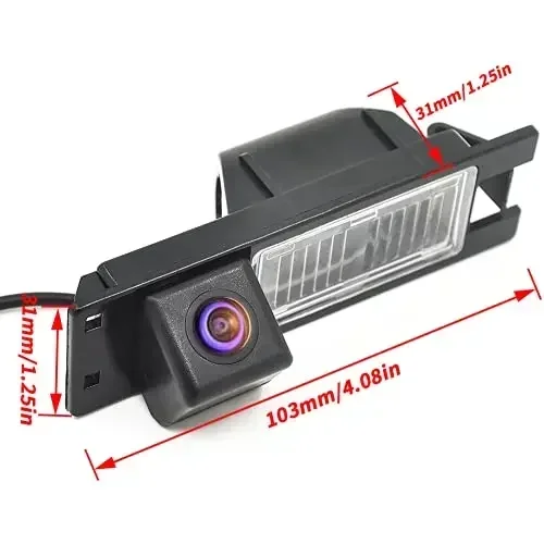 CCD Waterproof Car Camera Car Reversing Backup Rearview Rear View Camera for Alfa Romeo 156 159 166 147 Brera Spider 05