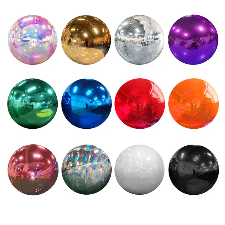 

Inflatable mirror ball, shopping mall decorative color laser colorful ball