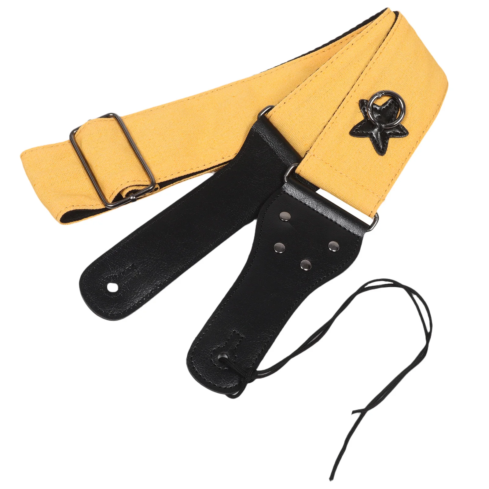 

Comfortable Padded Guitar Strap Adjustable Wide Shoulder Belt for Acoustic Electric Bass Guitars Universal Ukulele Vintage Khaki