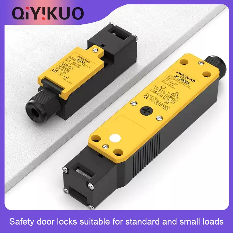 Industrial Electromagnetic Lock Safety Door Lock Machine Tool CNC Fence Dedicated Pin Lock Safety Door Switch Breaking Contact