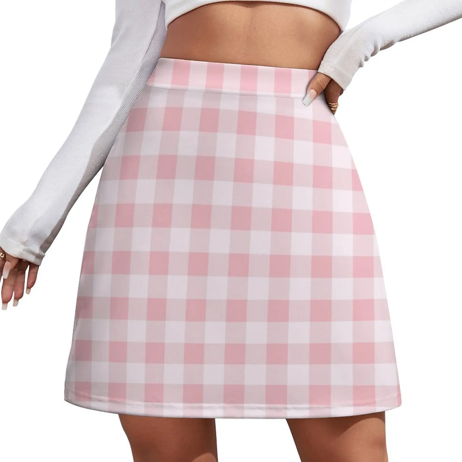 

Babydoll Gingham Mini Skirt Women's summer skirt Womens dresses Mini Skirt