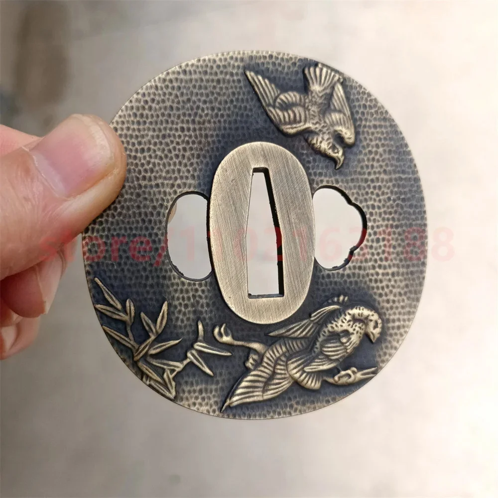 Alloy Tsuba Handguard Guard For Japanese Real Japan Samurai Katana Sword FIttings Accessory Parts Nice - view 5