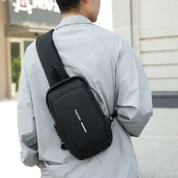 Lawaia Man's Bag with Lock Bag with Combination Locking Crossbody Lockable Bags for Men Smell Proof Casual Accessories