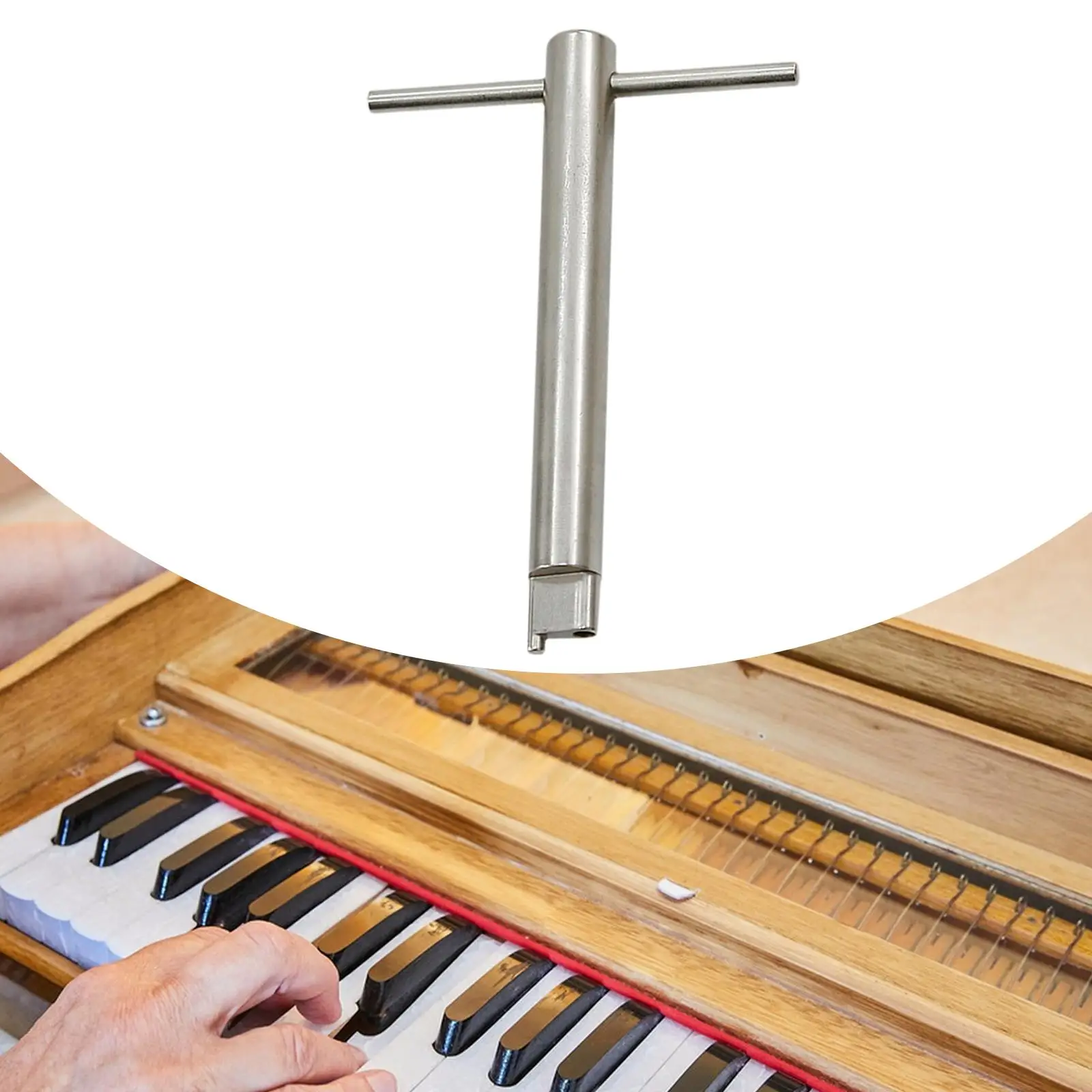 

Piano Tuning Wrench Tuning Tool for Brass Instrument Mouthpiece Trumpet