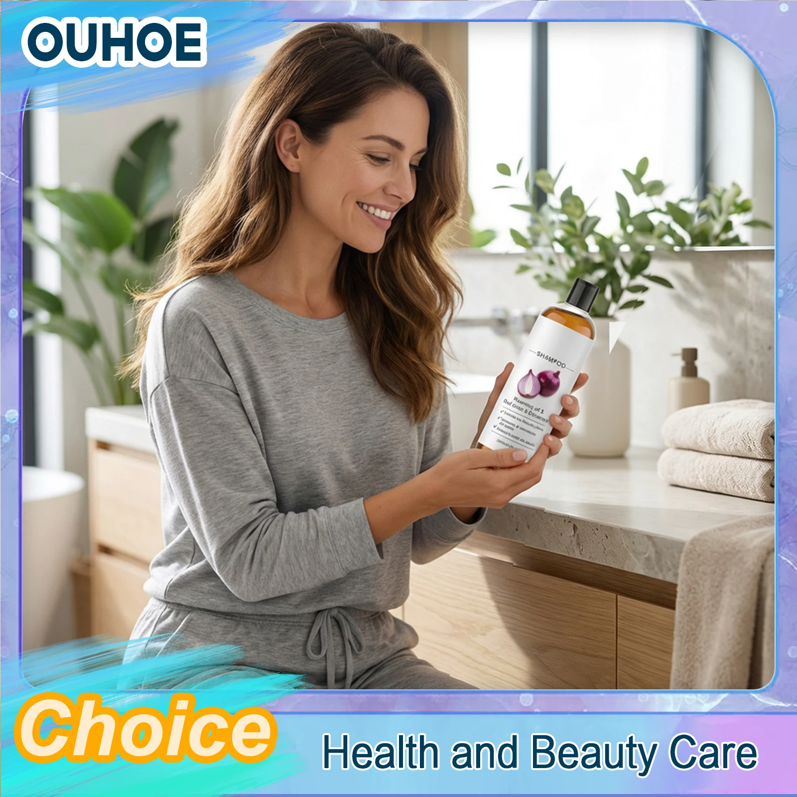 

Шампунь с экстрактом лука: очищение, улучшение эластичности корней, придание объема, густоты, увлажнения и гладкости, питание для волос.