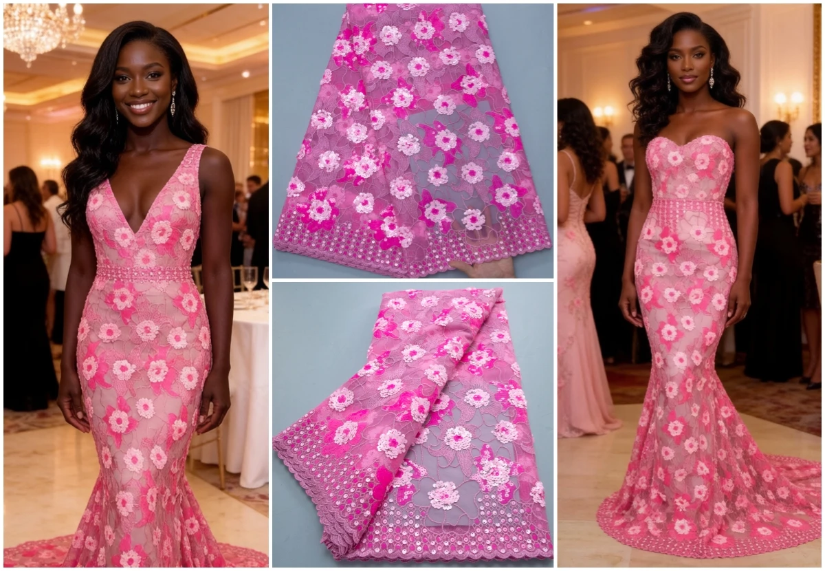 tessuto-in-pizzo-africano-di-lusso-2025-–-pizzo-organza-nigeriano-rosa-fucsia-con-paillettes-e-bordo-ondulato-perfetto-per-abiti-da-sera