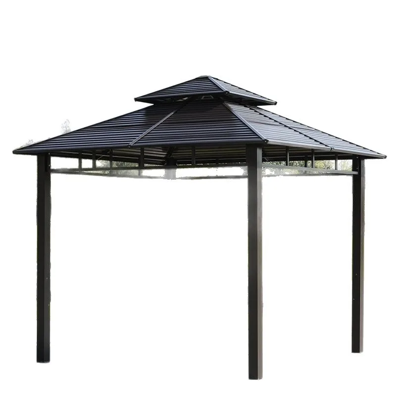 Outdoor courtyard pavilion, pavilion, community leisure four-corner pavilion