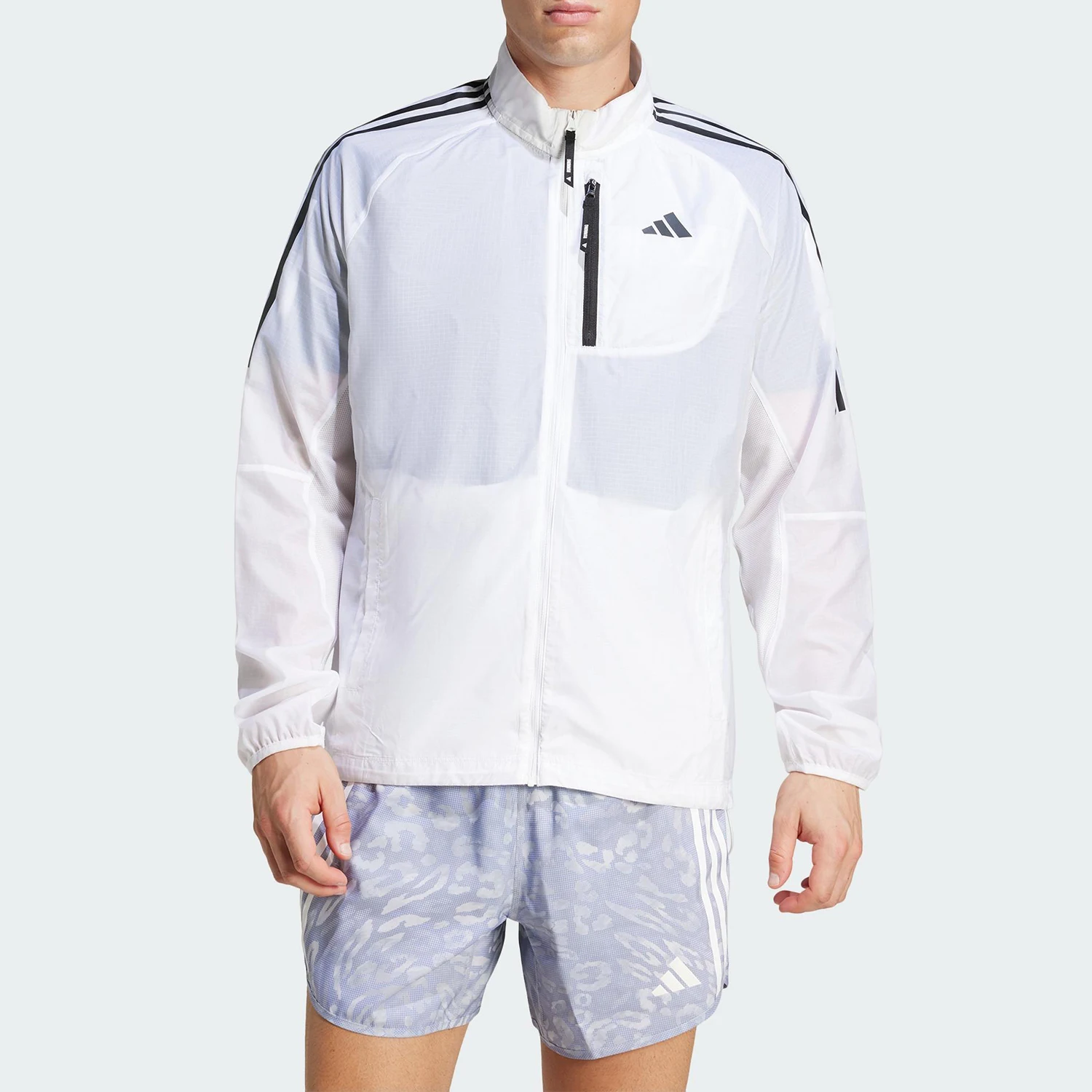 

Официальная аутентичная новая мужская классическая дышащая легкая куртка Adidas JD7760