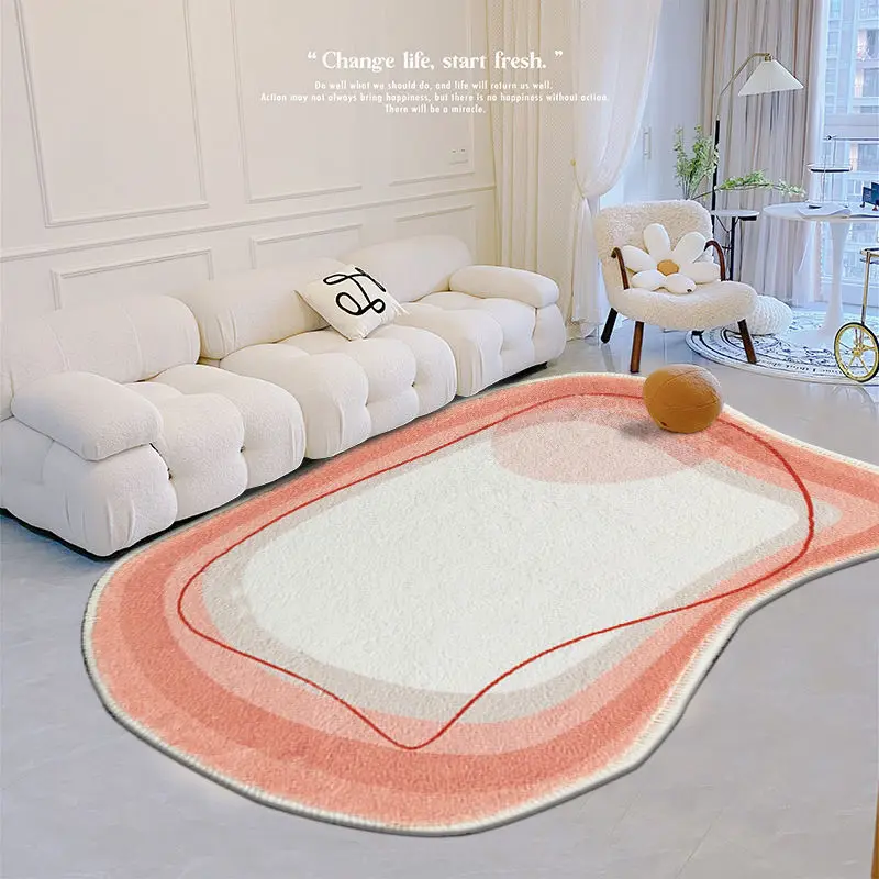 

Irregular Plush Carpet for Living Room, Thickened Carpets for Sofa, Coffee Table, Home Light, Bedroom, Bedside, Cloakroom,