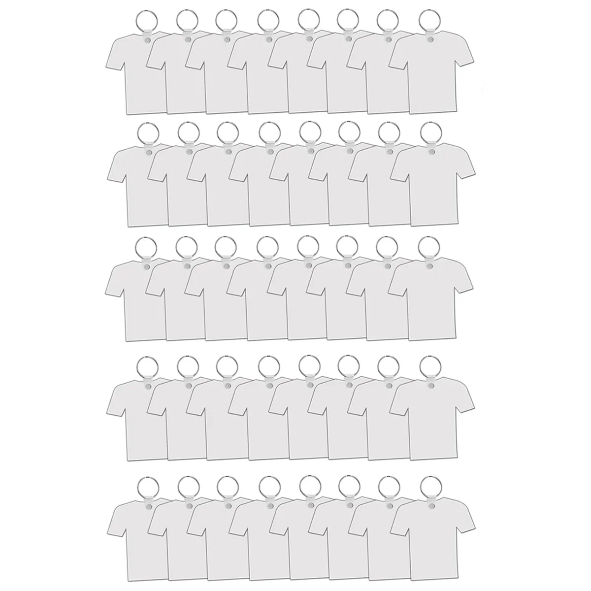 40 Pack Sublimation Keychain Blanks MDF Double Sided Heat Transfer Football Sublimation Keychains Blanks Bulk, A TQ