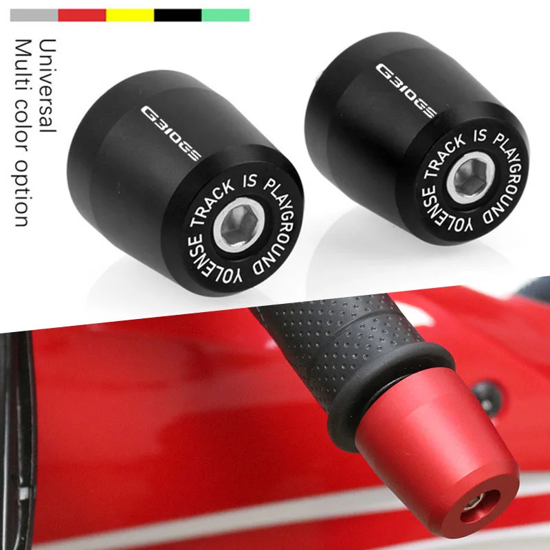 

7/8 дюйма 22 мм мотоциклетные CNC ручки Захваты концы крышки штекер ползунок КРЫШКА ДЛЯ BMW G310GS G310R G310 GS G310 R