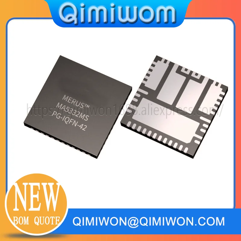 1PCS/lot MA5332MSXUMA1 MA5332MS MA5332 AUDIO IC PG-IQFN-42 IC Chip New original