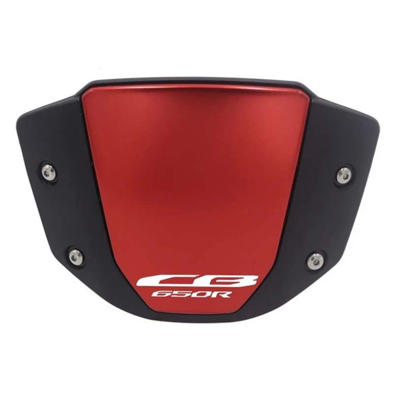 لهوندا cb650r 2019 2020 2021 2022 CB 650R الألومنيوم دراجة نارية Accessori الزجاج الأمامي قناع الرياح شاشة منحرف عدة #5