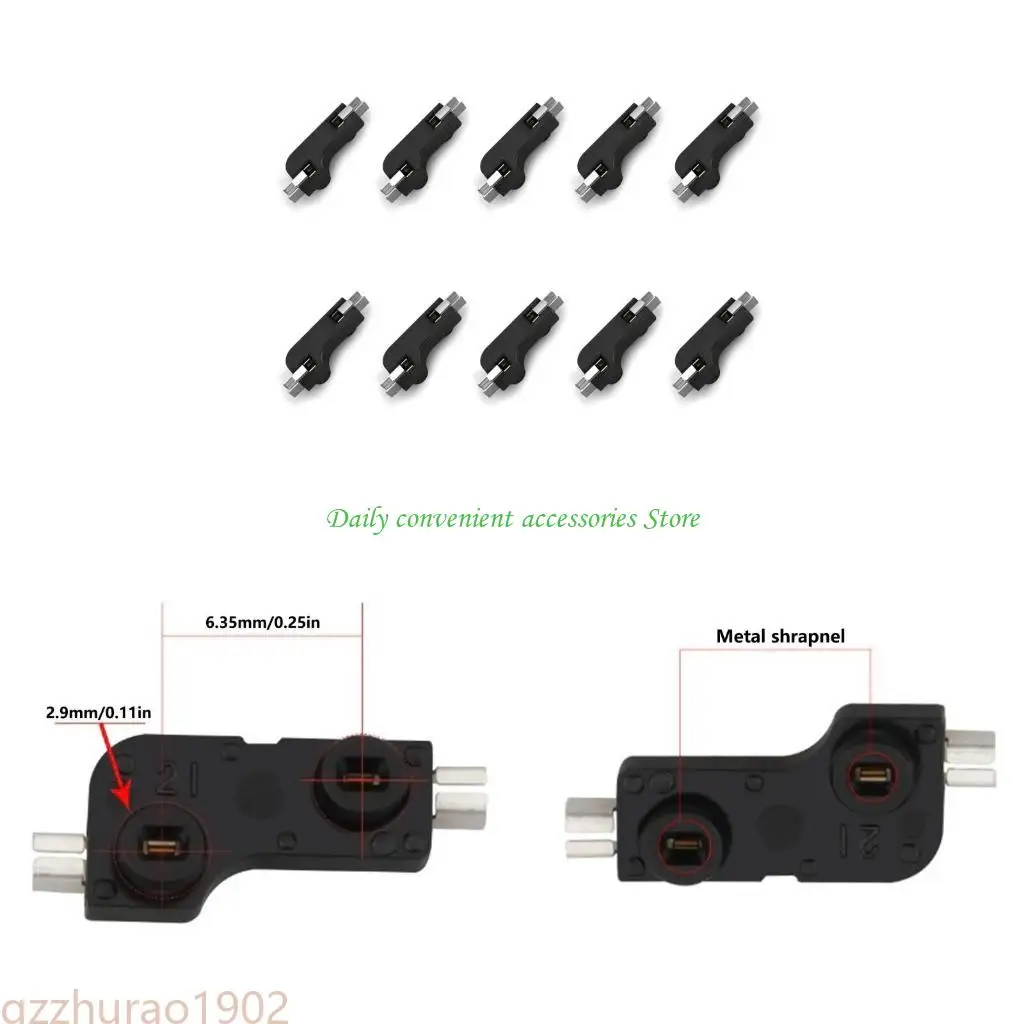 97QB 10pcsHot Plugs Socket Gaming Keyboards Upgrades for Mechanical Keyboards Projects