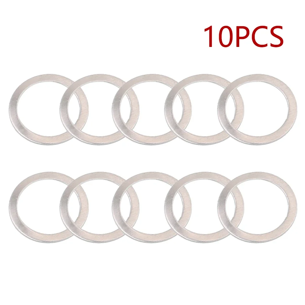 10Pcs Bicycle Pedal Spacer 2cm Crank Cycling Bike Aluminum Ring Washers Bicycle For Abnormal Pedal Sound Accessories Bike Parts